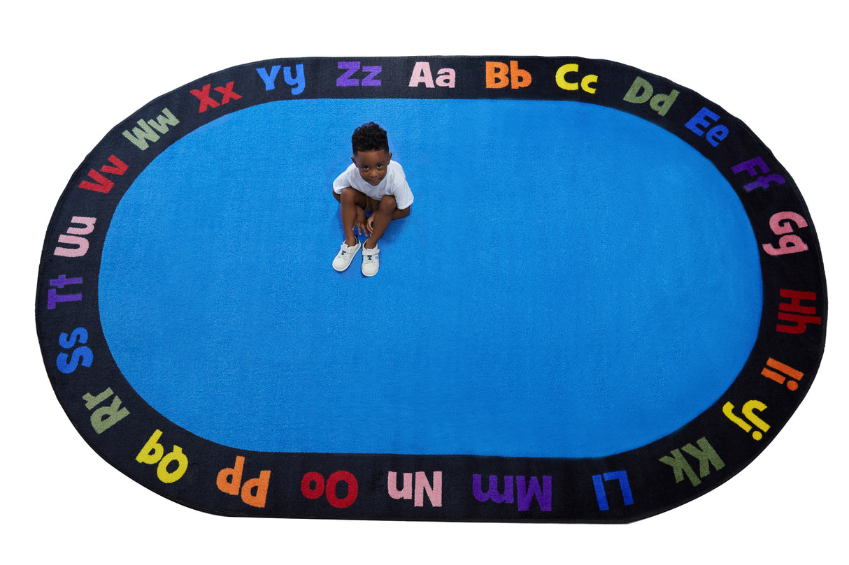 Learning My Alphabet Circletime Rug - KidCarpet.com