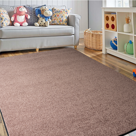 Solid Color Wheat Brown - KidCarpet.com