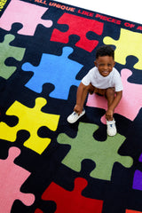 Pieces of the Puzzle Classroom Seating Rug 24 - KidCarpet.com