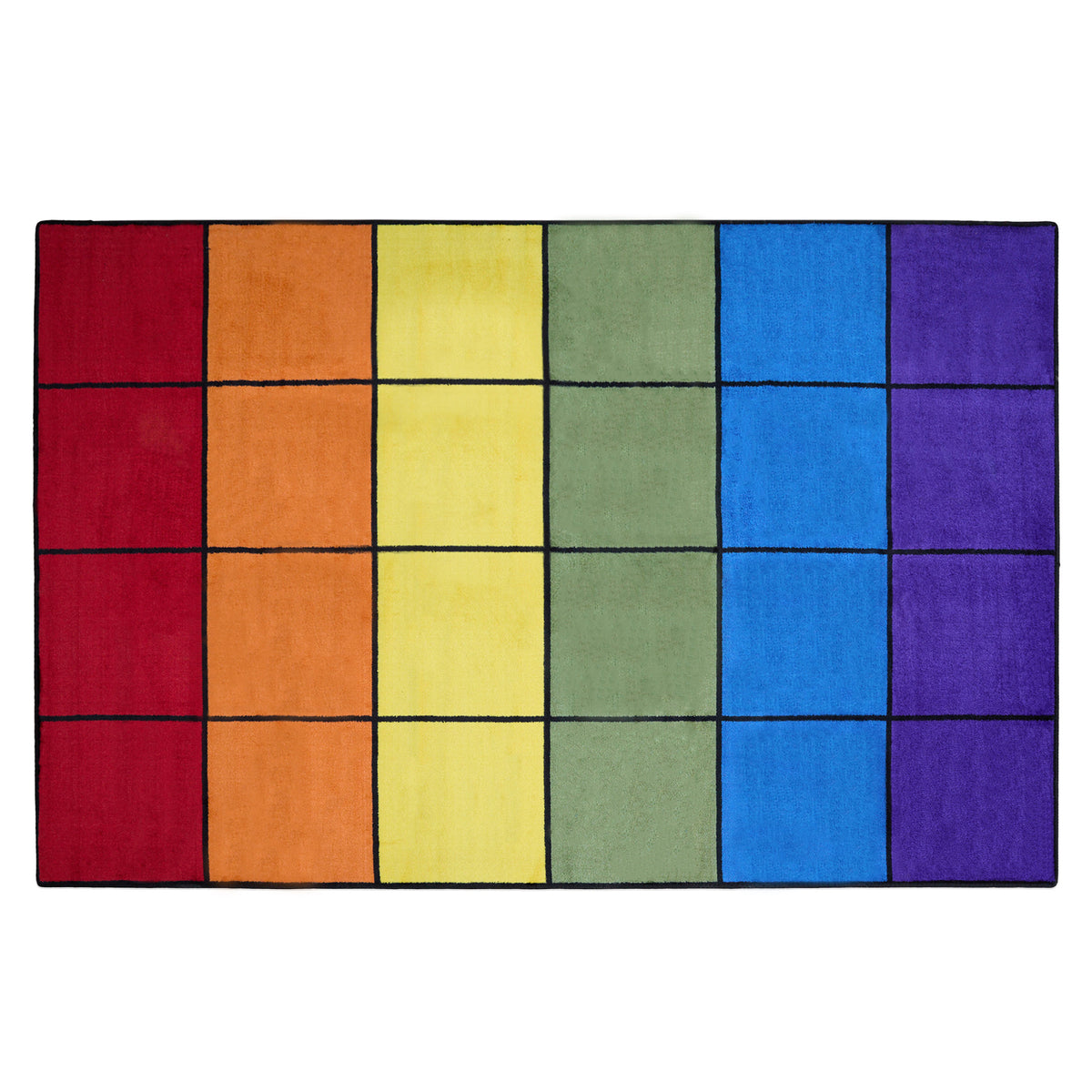 2x3 Rugs Color Blocks Rainbow Blocks Seating Rug 24 – KidCarpet.com