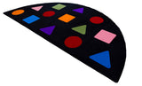 Shapes Seating Semicircle Rug - KidCarpet.com
