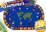 Our World of Virtue Classroom Rug