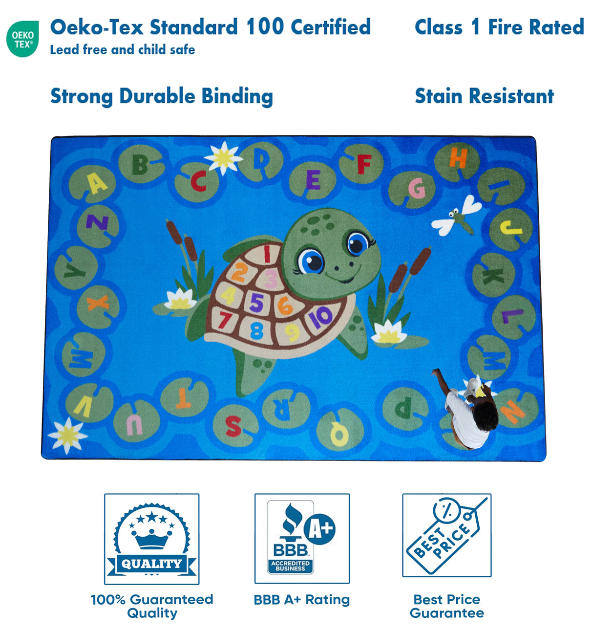 Turtle Pond Circle Time Rug