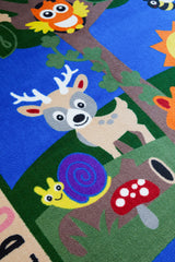 Forest Alphabet Learning Rug - KidCarpet.com