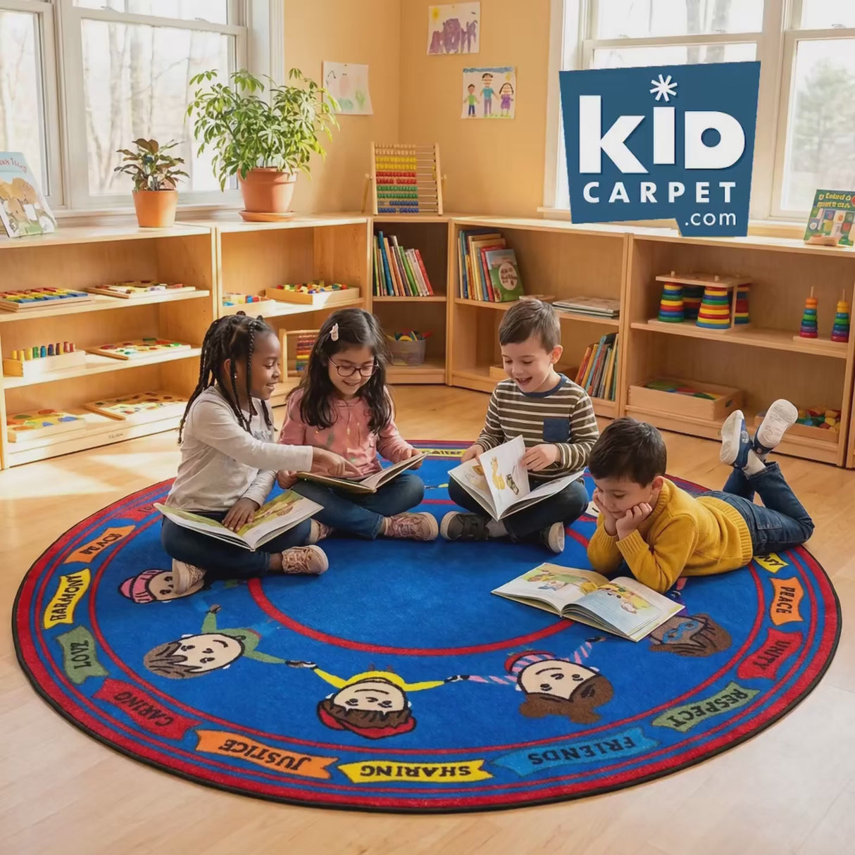 Hand in Hand Friendship Circle Rug