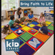 Christian Squares Sunday School Rug