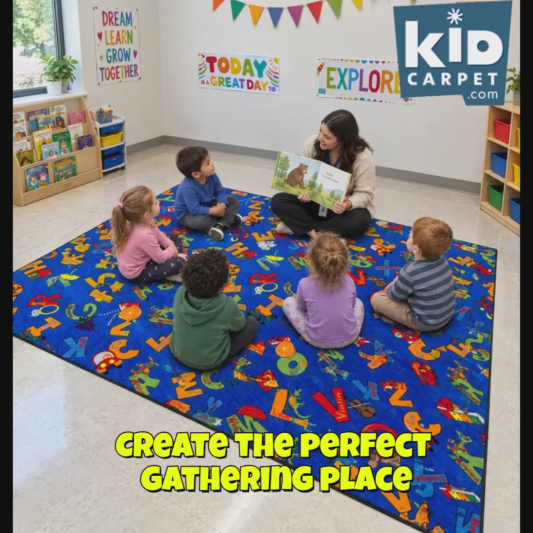 I Know My ABC's Children's Rug