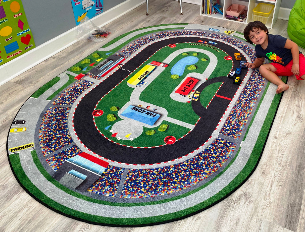 Race Car Rug – KidCarpet.com