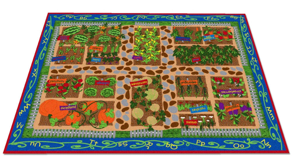 Garden of Good Health Rug - KidCarpet.com