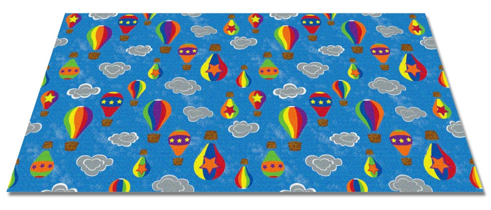 Up and Away Kid's Wall to Wall Carpet - KidCarpet.com