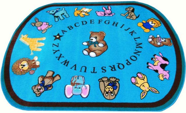 Baby Signal Rug Baby Animals Daycare Rug – KidCarpet.com