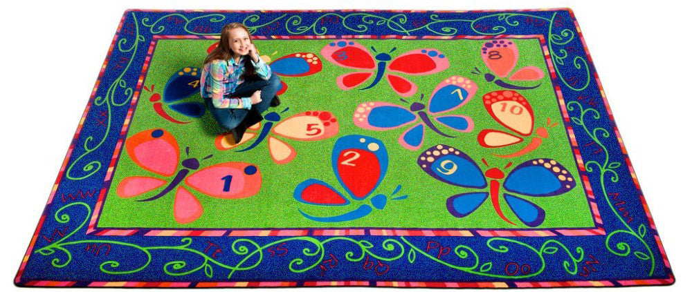 Learning on the Fly Rug - KidCarpet.com