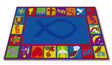Bible Squares Christian School Rug - KidCarpet.com