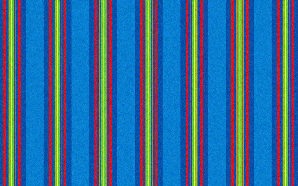 Classic Stripes Kids Rug Cool Blue - KidCarpet.com