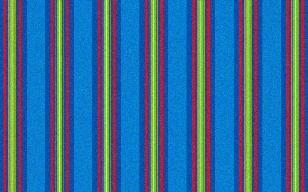 Classic Stripes Kids Rug Cool Blue - KidCarpet.com