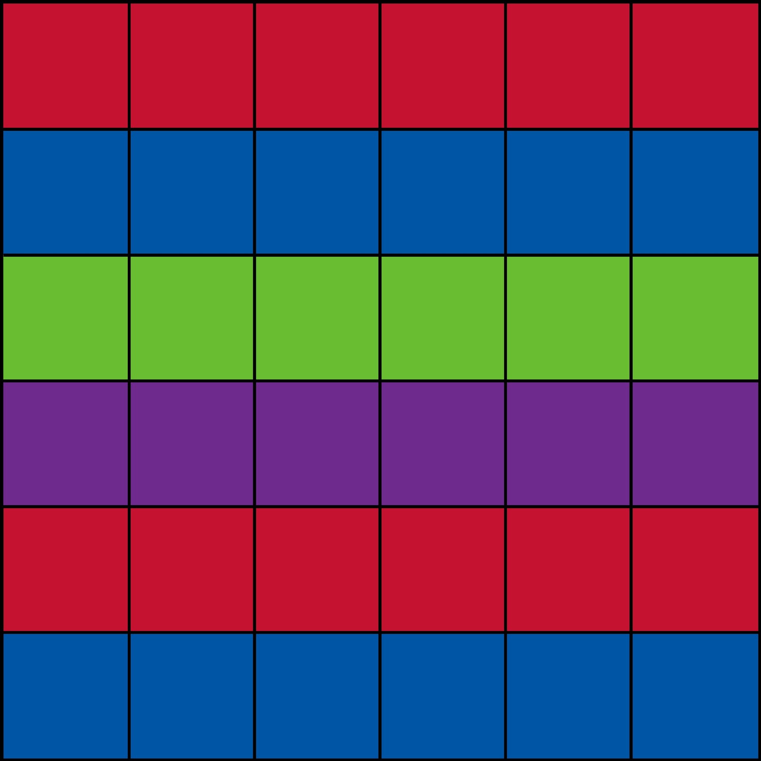 Blocks Seating Rug MULTI With 36 Squares – KidCarpet.com