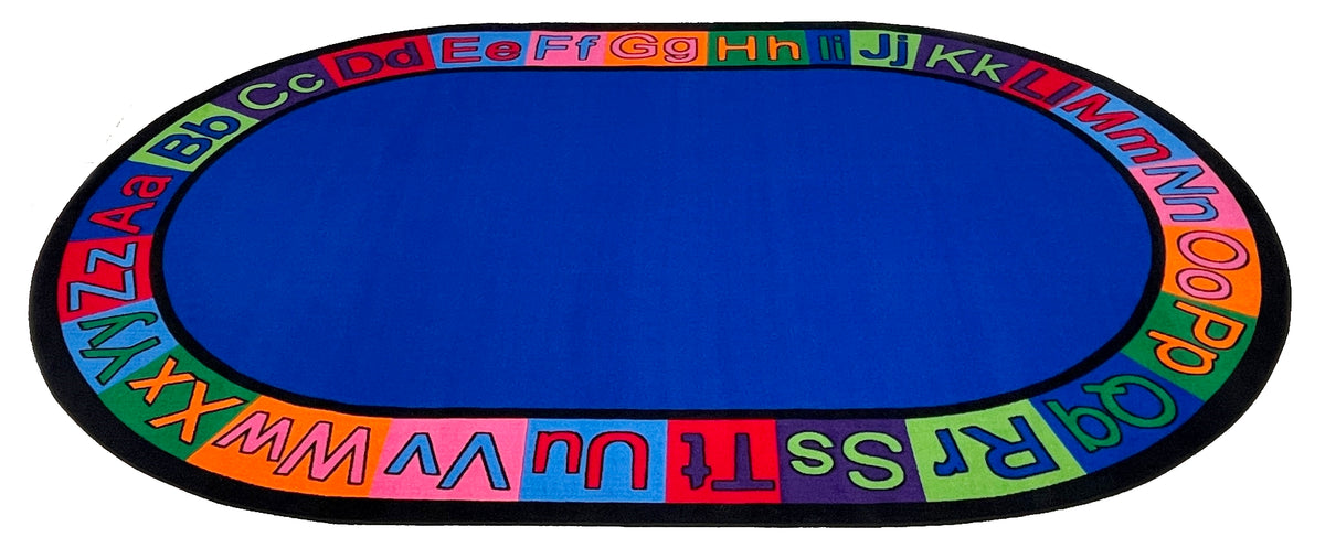 Spell Circle Rug Circle Time Classroom Rugs - Guaranteed For Life – KidCarpet.com