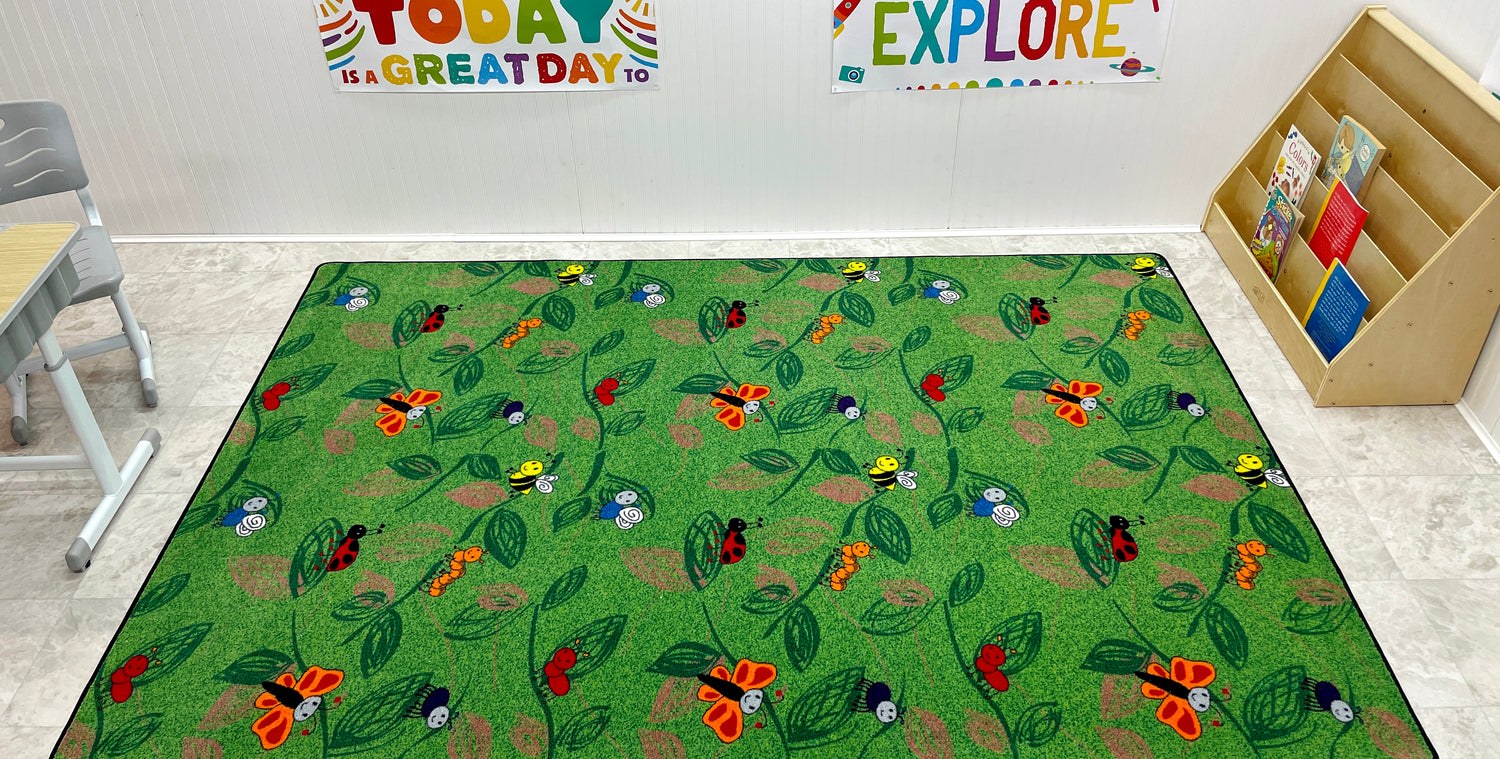 Buzzy Bugs Kids Rug – KidCarpet.com