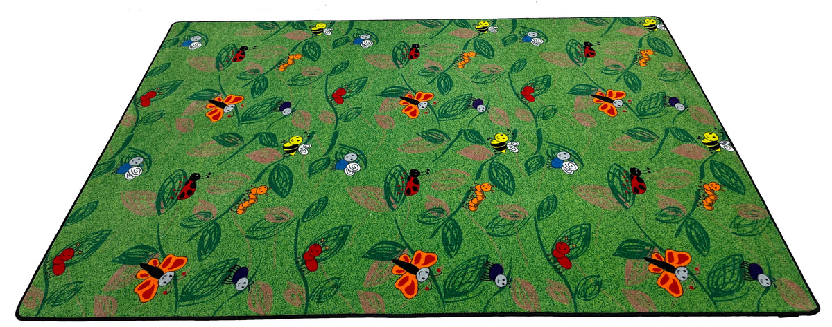 Insect Rug Children Buzzy Bugs Kids Rug – KidCarpet.com