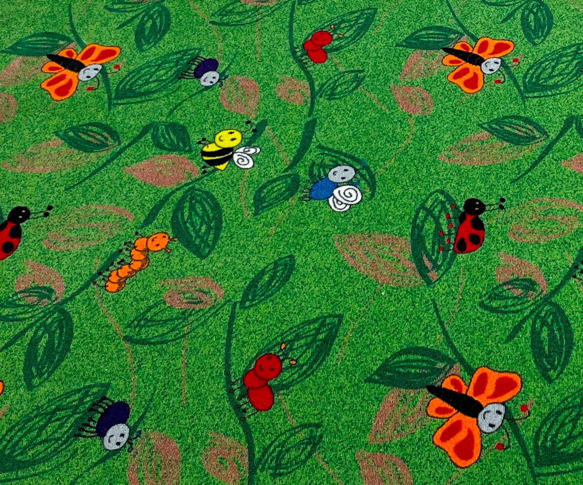 Insect Rug Children Buzzy Bugs Kids Rug – KidCarpet.com