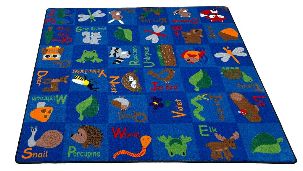 Animals In The Forest Wall to Wall School Carpet