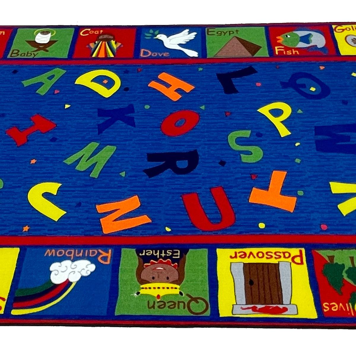 Bible Sunday School Rug With ABCs – KidCarpet.com