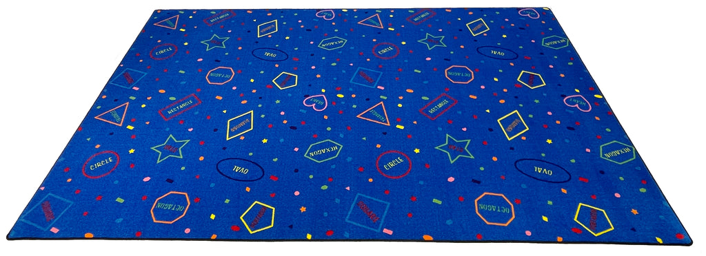 I Know My Shapes Children's Rug - KidCarpet.com