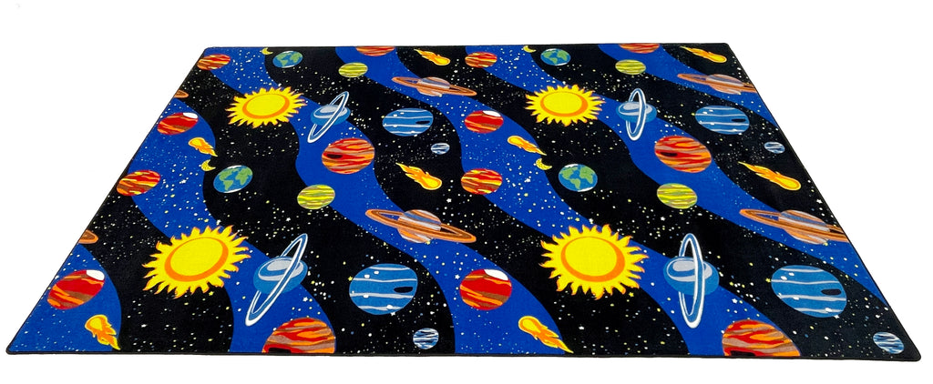 Solar System Planet Wall to Wall Carpet - KidCarpet.com