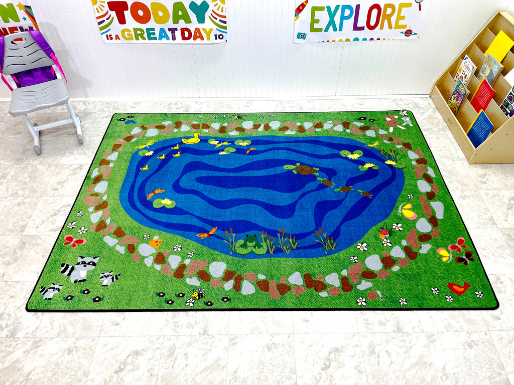 Nature All Around Us Kids Rug – KidCarpet.com