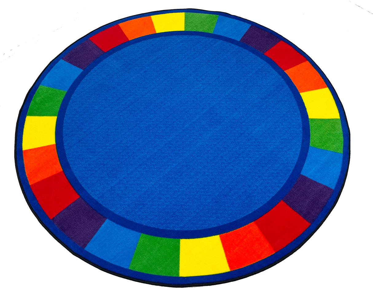 Colors Full Circle Rug – KidCarpet.com