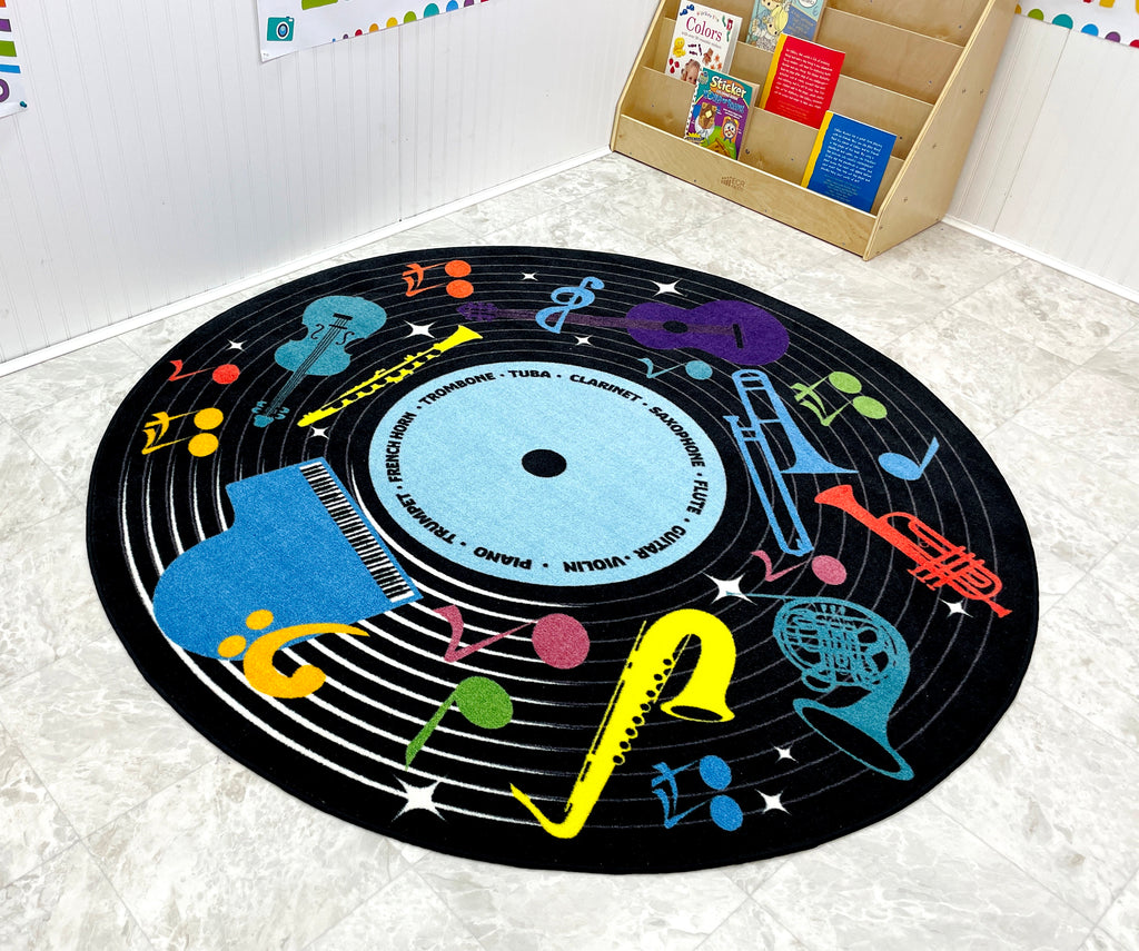 Musical Instruments Classroom Carpet