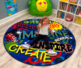 Inspiration Graffiti Kids Rug - KidCarpet.com