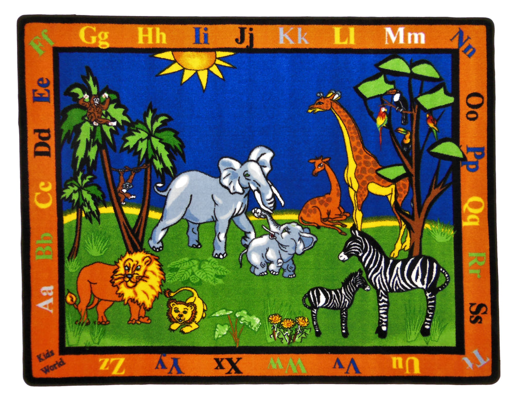 Safari Fun Nursery Rug