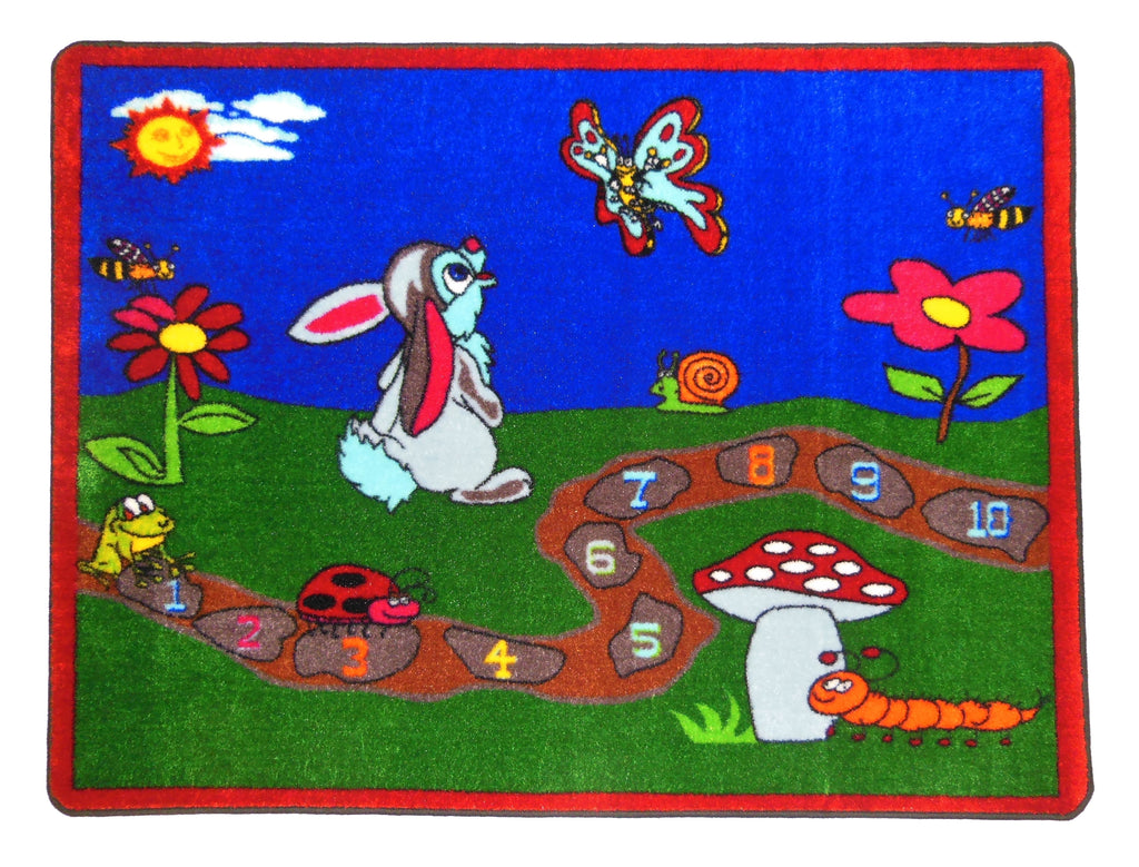 Spring Day Nursery Rug - KidCarpet.com