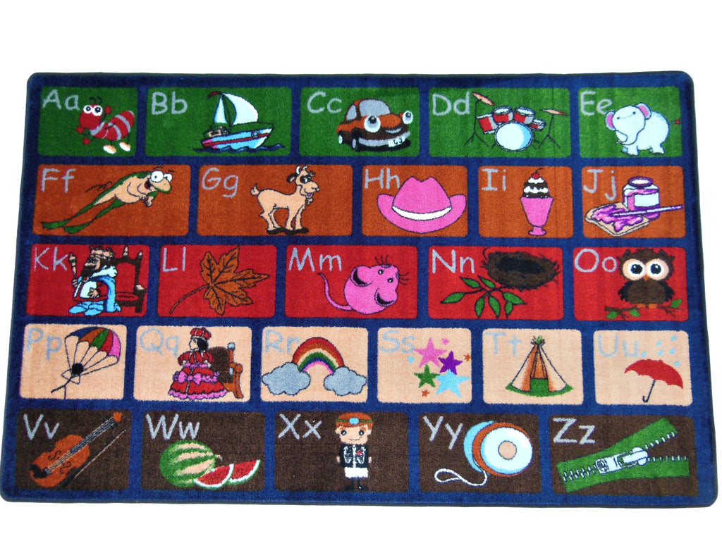 ABC Picture Phonics Daycare Rug