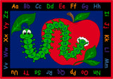 Learn With Inchworm Classroom Rug