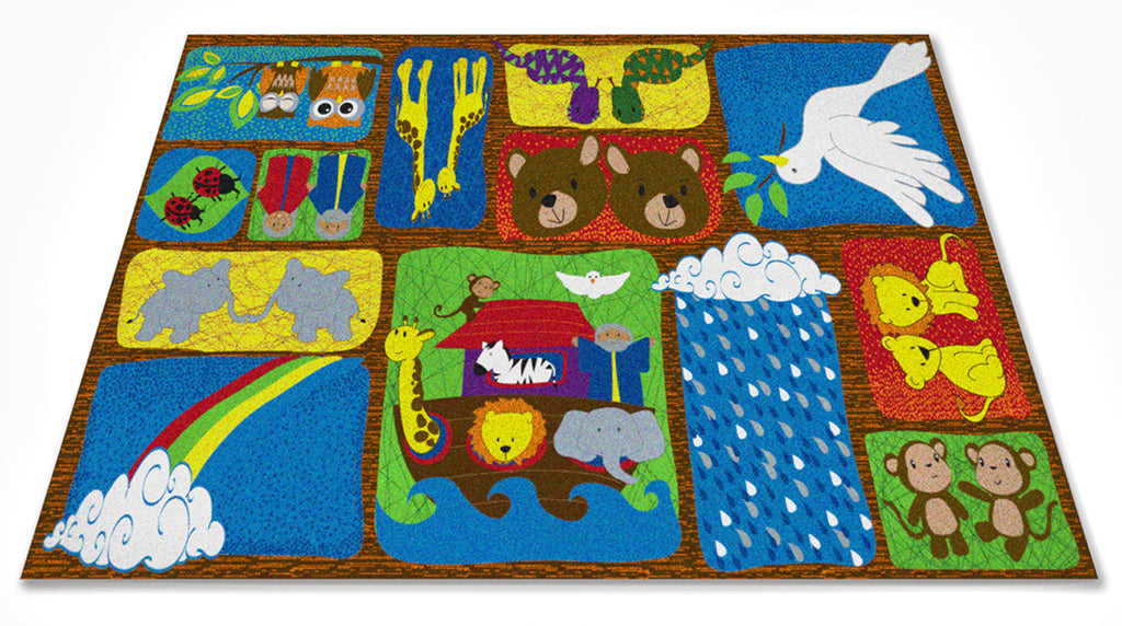 Noah's Story Sunday School Rug