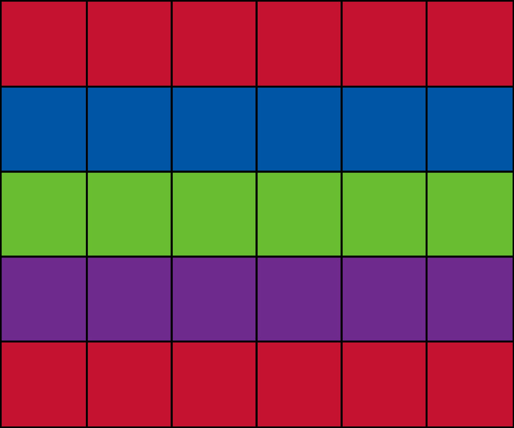 Blocks Seating Rug MULTI With 30 Squares - KidCarpet.com