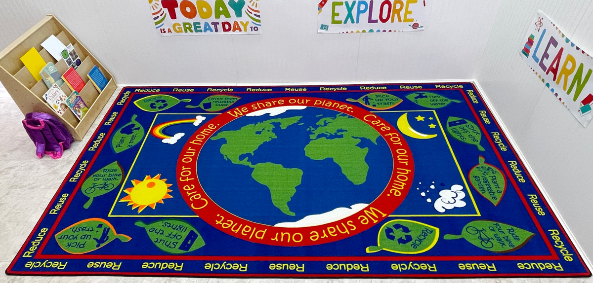 School Geode Rug Earth Educational World Rug – KidCarpet.com