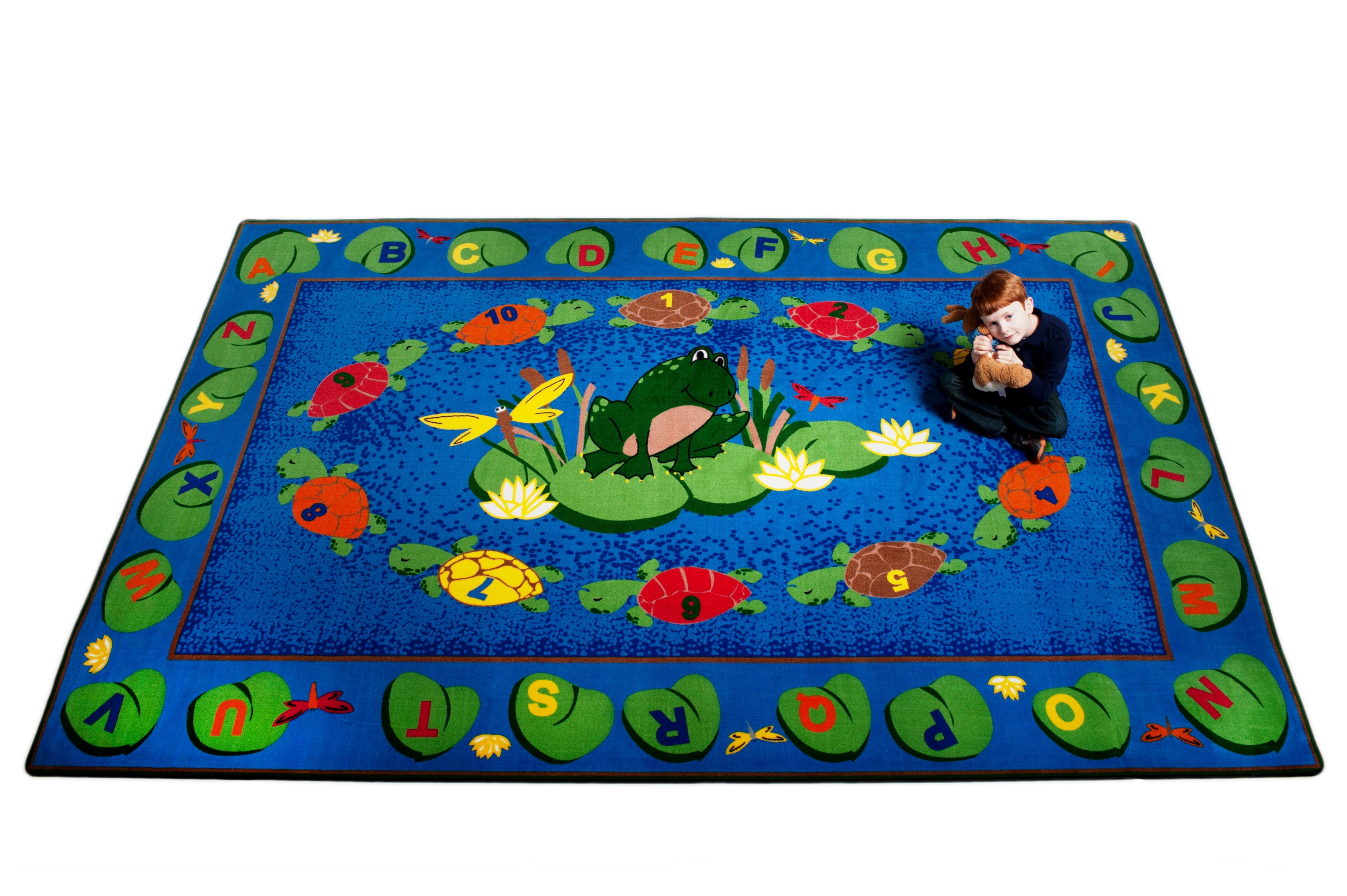Turtle Circle Time Rug – KidCarpet.com